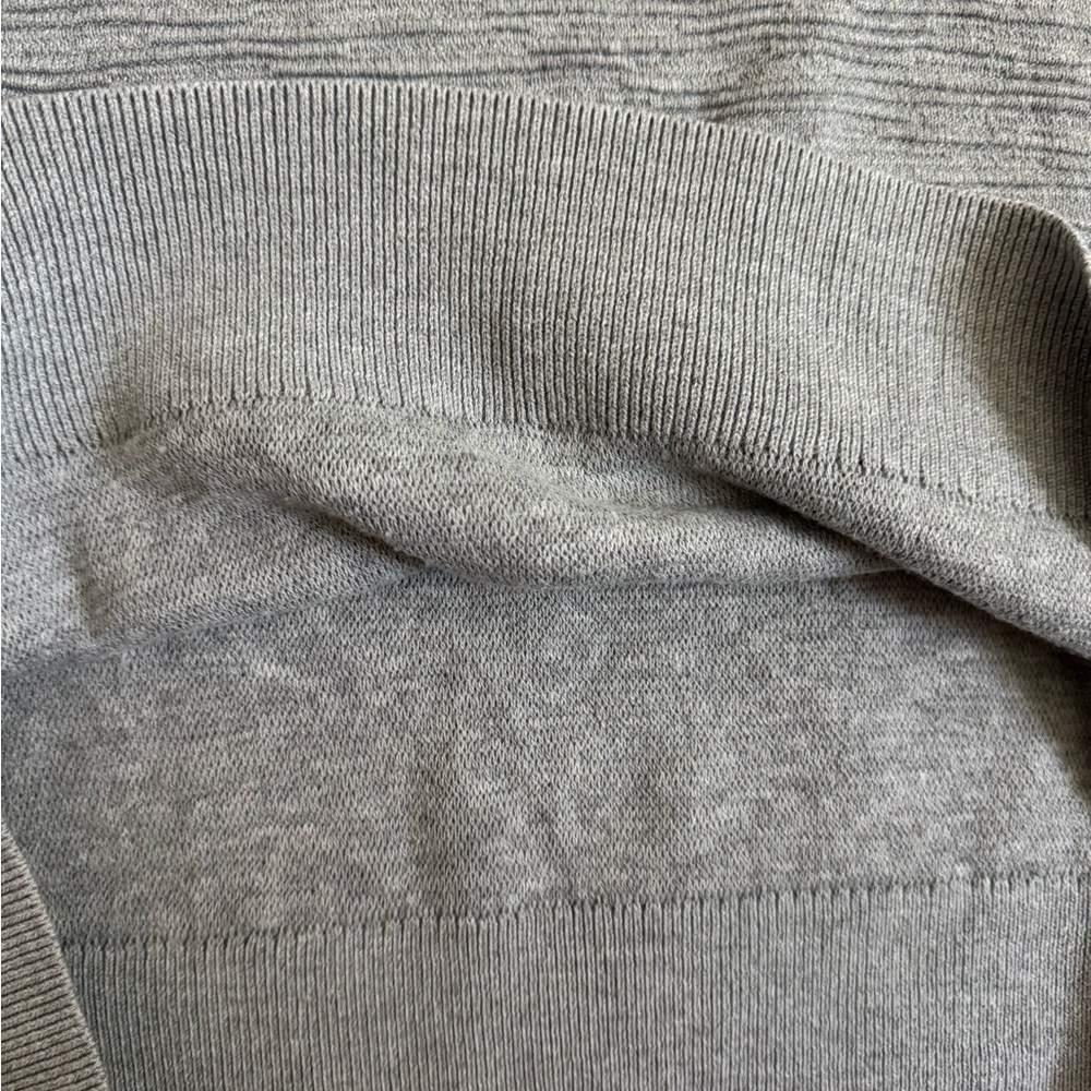 NWOT Mens Merino Wool Smartwool Light Gray Crewneck Sweater - Large - Picture 4 of 5
